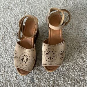 wood platform wedges